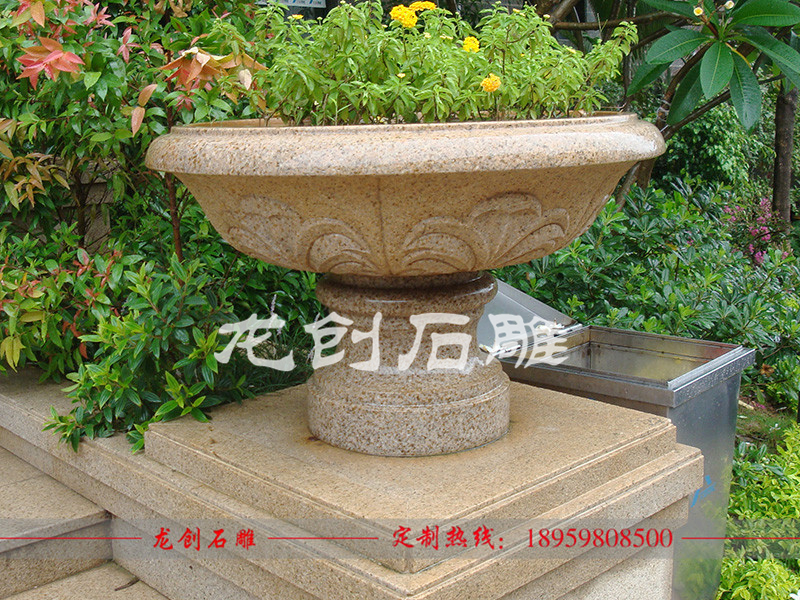 石雕花盆多少錢 石雕花盆報(bào)價(jià)